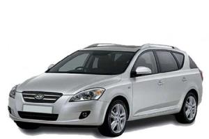 Эва-коврики на Kia Ceed I (Ed Fl) Sw Рестайлинг 2006-2012